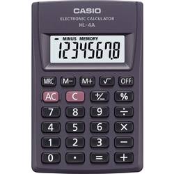 Casio HL-4A kapesní kalkulačka, displej (počet míst) 8, na baterii, antracitová