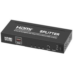 Maxtrack CS 25-4 L HDMI rozbočovač černá