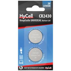 HyCell knoflíkový článek CR 2430 3 V 2 ks 300 mAh lithiová CR 2430