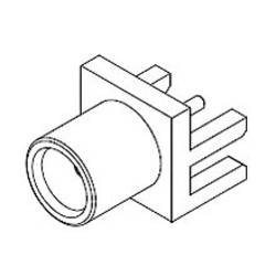 Molex 734152740 MCX konektor zásuvka, rovná 75 Ω 1 ks Bulk