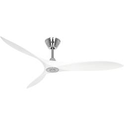 CasaFan ECO AIRSCREW 152 BN-MW stropní ventilátor 28 W (Ø x v) 1520 mm x 275 mm chrom