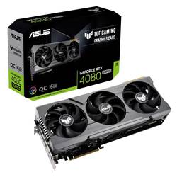 Asus grafická karta Nvidia GeForce RTX 4080 Super TUF Gaming OC 16 GB GDDR6X-RAM PCIe x16 DisplayPort, HDMI™ přetaktovaná