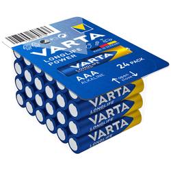 Varta LONGLIFE Power AAA Big Box 24 mikrotužková baterie AAA alkalicko-manganová 1.26 Ah 1.5 V 24 ks