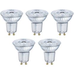 OSRAM 4058075090460 LED Energetická třída (EEK2021) F (A - G) GU10 žárovka 4.3 W = 50 W teplá bílá (Ø x d) 50 mm x 52 mm 5 ks