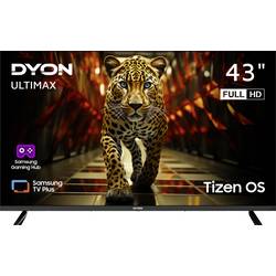 Dyon Ultimax 43F-TI LED TV 108 cm 43 palec Energetická třída (EEK2021) E (A - G) DVB-T2, DVB-C, DVB-S2, Full HD, Smart TV, WLAN, CI+ černá