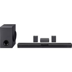 LG Electronics SQC4R.DEUSLLK Soundbar černá vč. bezdrátového subwooferu, upevnění na zeď, Bluetooth®