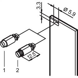 nVent SCHROFF 21101847 19 palec montážní materiál