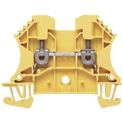 Weidmüller 2429520000 řadová svorka průchodky 5.10 mm šroubovací černá, žlutá 100 ks