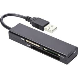 ednet 85241 externí čtečka paměťových karet USB 2.0 černá