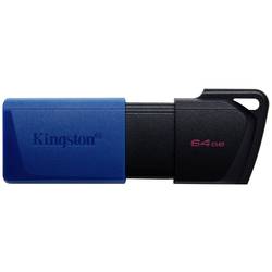 Kingston DataTraveler Exodia M USB flash disk Retail 64 GB černá/modrá DTXM/64GB USB 3.2 Gen 1 (USB 3.0)