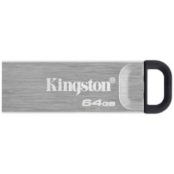 Kingston DataTraveler Kyson USB flash disk Retail 64 GB stříbrná DTKN/64GB USB 3.2 Gen 1 (USB 3.0)