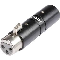 Hicon HI-X3X3-FM XLR adaptér XLR zástrčka - XLR zásuvka 1 ks