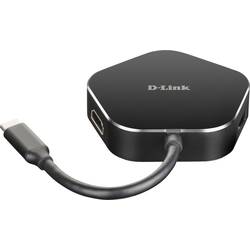 D-Link DUB-M420 4 porty USB 3.0 hub černá