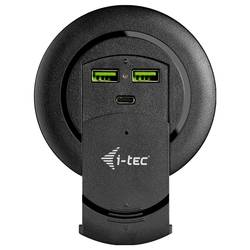 i-tec I-TEC Built-in Desktop Fast Charger USB nabíječka 96 W Výstupní proud (max.) 3 A USB A, USB-C®