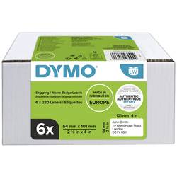 DYMO etikety v roli kombinované balení 2093092 2093092 101 x 54 mm papír bílá 1320 ks trvalé přepravní štítky