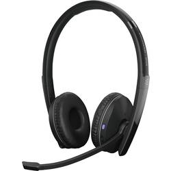 EPOS Headset Sluchátka On Ear Bluetooth®, 1000897, stereo, černá, Potlačení hluku