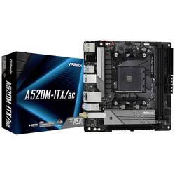 ASRock A520M-ITX/ac Základní deska Socket (PC) AMD AM4 Tvarový faktor Micro-ATX