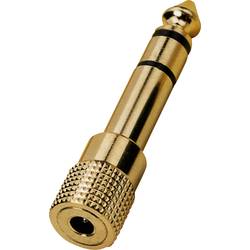 Monacor HA-37G audio adaptér [1x jack zástrčka 6,3 mm - 1x jack zásuvka 3,5 mm]