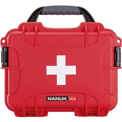 NANUK 904-FSA9 Kufřík první pomoci NANUK Mod. 904, prázdný, 213 x 152 x 94 mm 213 x 94 x 152 červená