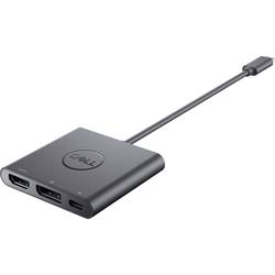 Dell USB-C®, Monitor adaptér [1x USB-C® zástrčka - 1x HDMI zásuvka, zásuvka DisplayPort, USB-C® zásuvka] Dell Adapter USB-C to HDMI/DP with Power 0.18 m