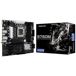 BioStar B760MX2-E Pro D4 Základní deska Socket (PC) Intel® 1700 Tvarový faktor ATX Čipová sada základní desky Intel® B760