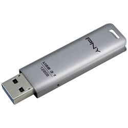 PNY Elite Steel USB flash disk 128 GB stříbrná FD128ESTEEL31G-EF USB 3.1