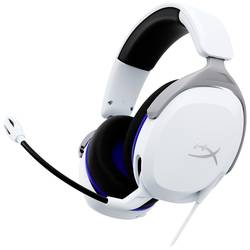 HyperX Cloud Stinger 2 Core PS Sluchátka Over Ear kabelová, 6H9B5AA, stereo, bílá