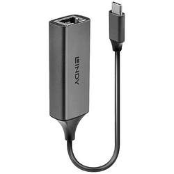 LINDY 43299 síťový adaptér 5 GBit/s USB-C® USB 3.1 (1. generace), Gigabit LAN (1 Gbit/s) , RJ45