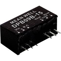 Mean Well DPB09B-05 DC/DC měnič napětí, modul 800 mA 9 W Počet výstupů: 2 x Obsah 1 ks