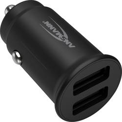 Ansmann InCar Charger CC212 USB nabíječka 12 W do auta, pro nákladní vozidla Výstupní proud (max.) 2400 mA USB 2.0 zásuvka A Počet výstupů: 2 x