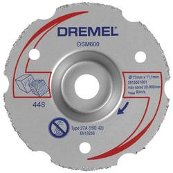 Dremel Bosch Power Tools 2615S600JB řezný kotouč lomený 77 mm 1 ks tvrdé dřevo, měkké dřevo, překližka, laminát , vlákno , plast, sádrokarton, plexisklo, vinyl