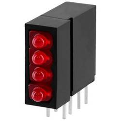 Vossloh Schwabe WU-1841 LED modul červená 1.8 mm 32 mcd Bulk