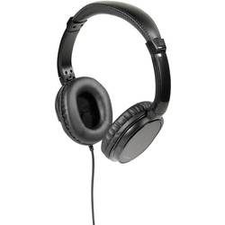 Vivanco TV COMFORT 70 sluchátka Over Ear kabelová, 38906, černá