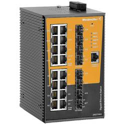 Weidmüller IE-SW-AL24M-16GT-8GESFP průmyslový ethernetový switch, 10 / 100 / 1000 MBit/s