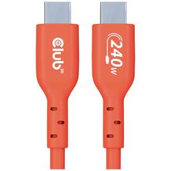 club3D Kabel USB-C USB-C ® zástrčka 2.00 m oranžová CAC-1573