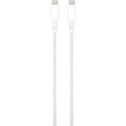 Vivanco Nabíjecí kabel USB USB 2.0 USB-C®, USB-C® 0.5 m bílá 62397