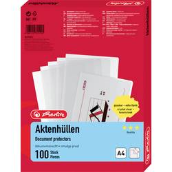 Herlitz průhledný obal 10843746 DIN A4 PP 0.11 mm čiré sklo 10843746 100 ks