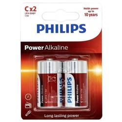 Philips Power LR14 baterie malé mono C alkalicko-manganová 1.5 V 2 ks