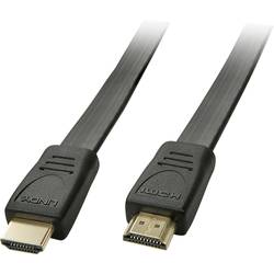 LINDY HDMI kabel Zástrčka HDMI-A, Zástrčka HDMI-A 2.00 m černá 36997 4K UHD HDMI kabel