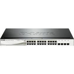 D-Link DGS-1210-24P síťový switch, 24 + 4 porty, 1 GBit/s, funkce PoE