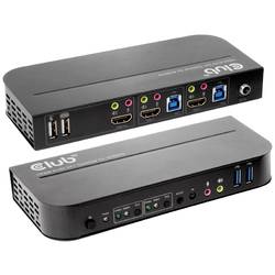 club3D KVM Switch 4K60Hz přepínač KVM HDMI dálkové ovládání 4096 x 2160 Pixel