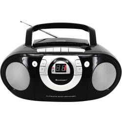 soundmaster SCD5100SW CD-rádio FM AUX, CD, kazeta černá