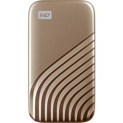 WD My Passport 1 TB externí SSD HDD 6,35 cm (2,5) USB-C® zlatá WDBAGF0010BGD-WESN