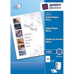 Avery-Zweckform Superior Inkjet Paper 2579-100 papír do inkoustové tiskárny A4 150 g/m² 100 listů bílá