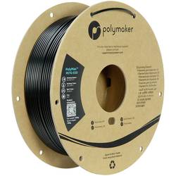 Polymaker PB03002 vlákno pro 3D tiskárny PETG ESD Antistaticky (ESD) zabepečené, Nárazuvzdorný 2.85 mm 500 g černá PolyMax™ 1 ks