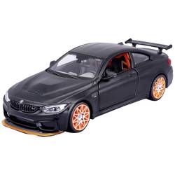 Maisto BMW M4 GTS, mattschwarz 1:24 model auta