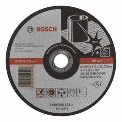 Bosch Accessories 2608600322 2608600322 řezný kotouč rovný 180 mm 1 ks ocel