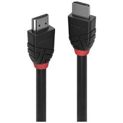 LINDY HDMI kabel Zástrčka HDMI-A 0.50 m černá 36770 8K UHD HDMI kabel