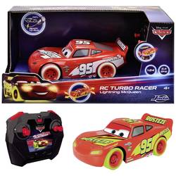 JADA TOYS Cars Glow Racers Lightning McQueen 1:24 RC model auta elektrický, silniční model, 203084035