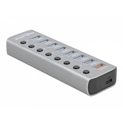 Delock 63264 7 portů USB 3.0 hub šedá